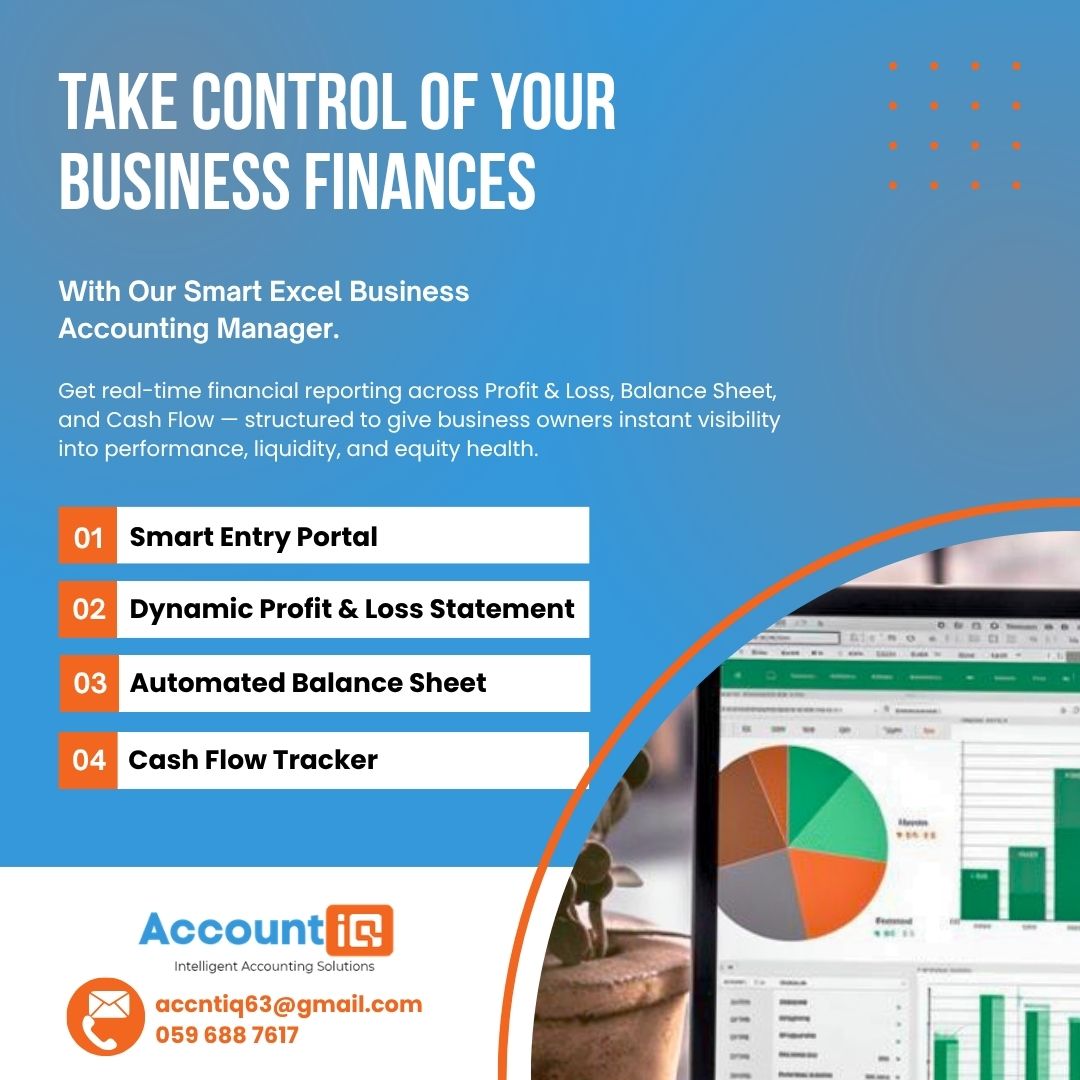 Smart Excel Business Accounting Manager
